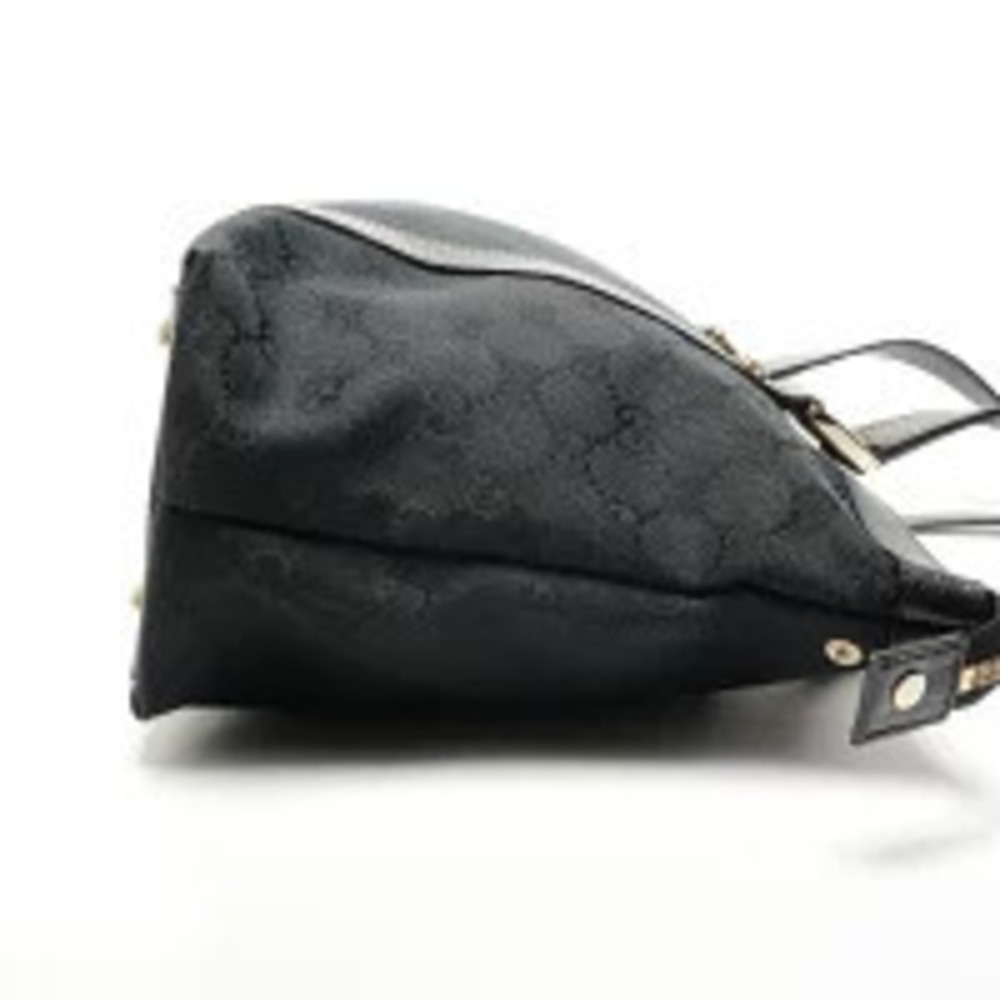 Gucci Black One Hobo Bag Canvas GG Shoulder - Picture 5 of 13